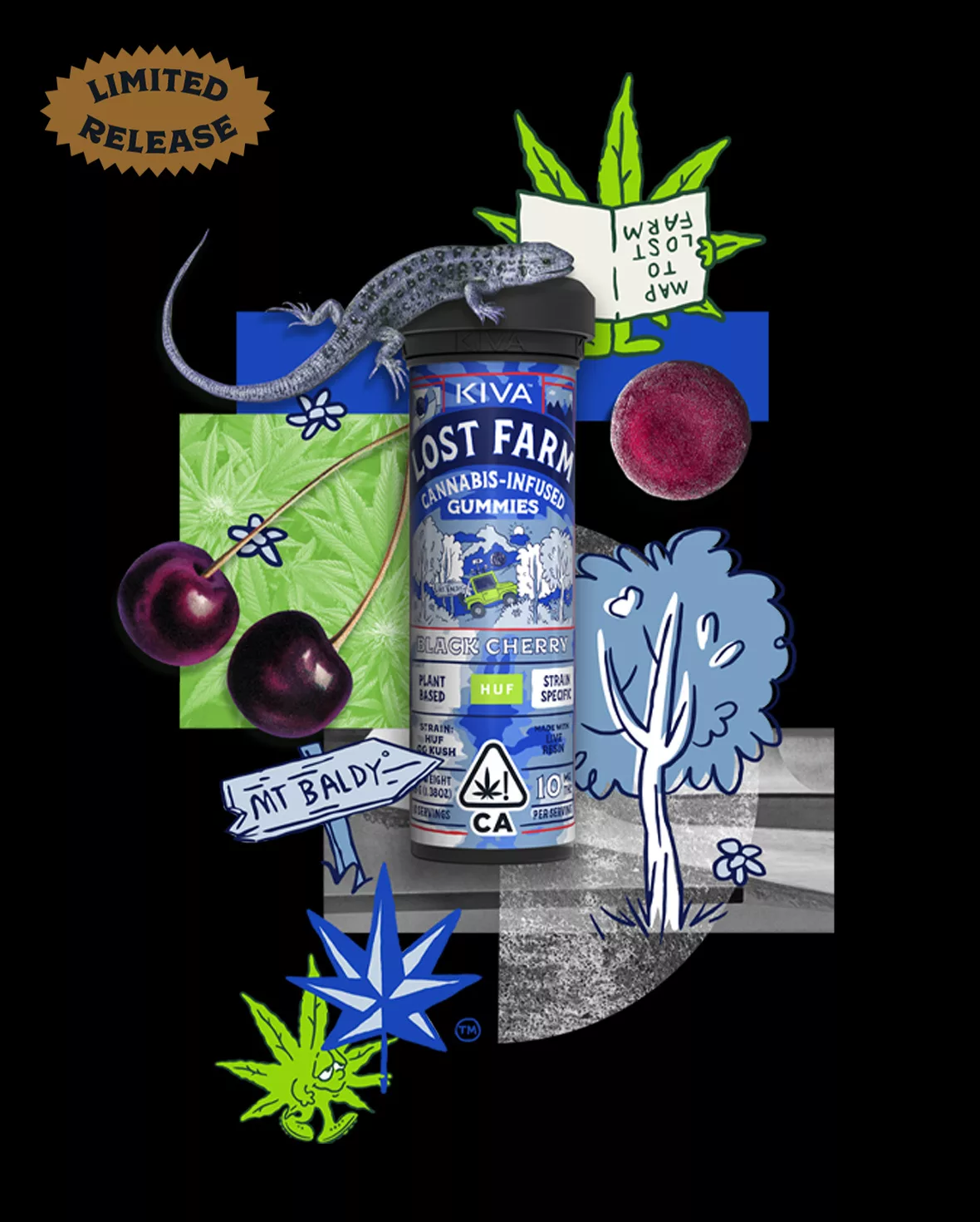10mg black cherry x huf og kush live resin gummies 10mg black cherry x huf og kush live resin gummies