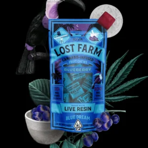 10mg blueberry x blue dream live resin chews