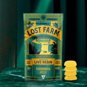 10mg pineapple x forbidden jelly live resin gummies