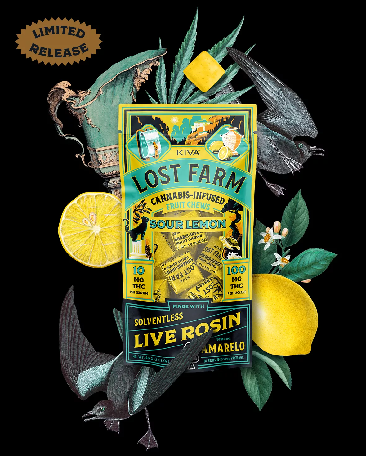 10mg sour lemon x amarelo live rosin chews 10mg sour lemon x amarelo live rosin chews