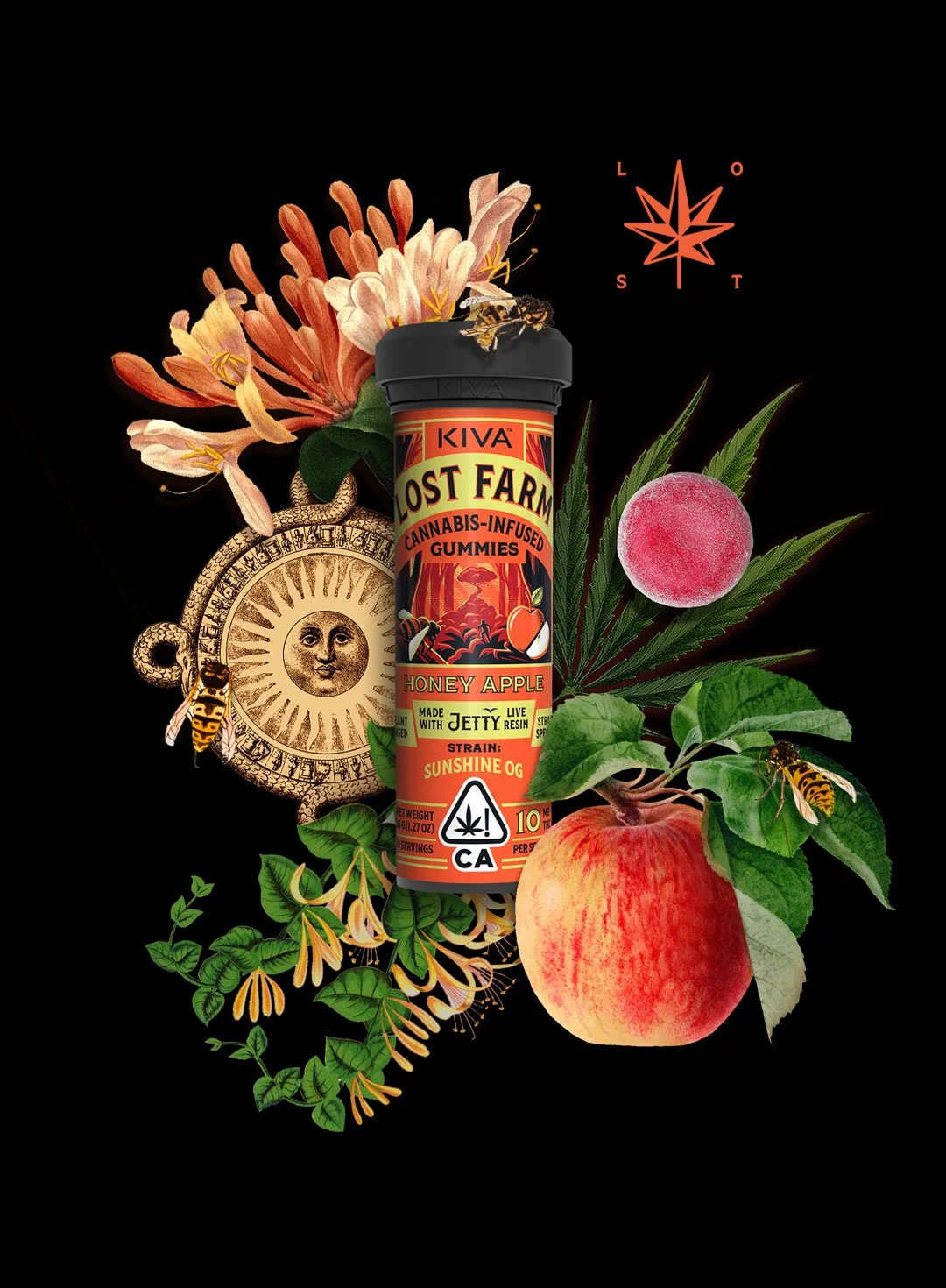 honey apple cannabis gummies edible infused with sunshine og live resin from jetty honey apple cannabis gummies edible infused with sunshine og live resin from jetty