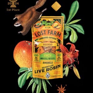10mg : 5mg thcv mango x amarelo live rosin chews