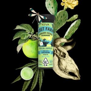 lost farm sour apple x do si dos cannabis gummies