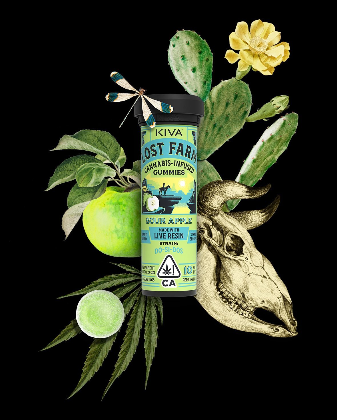 lost farm sour apple x do si dos cannabis gummies lost farm sour apple x do si dos cannabis gummies