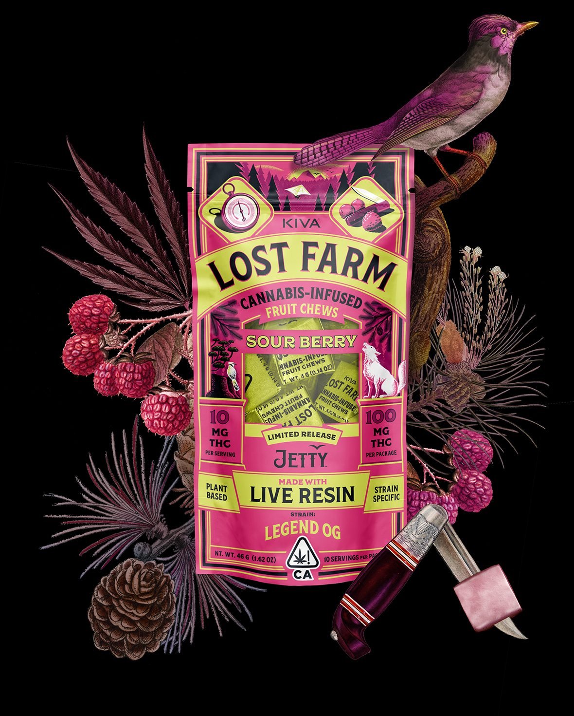 sour berry lost farm cannabis chew edible sour berry lost farm cannabis chew edible