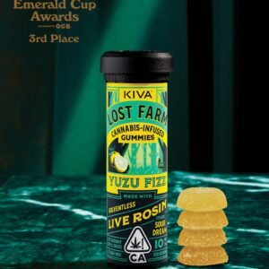 10mg yuzu fizz x sour dream live rosin gummies