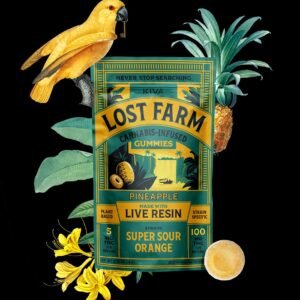 lost farm pineapple x super sour orange gummies