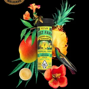 lost farm tropical fruit x magic melon gummies