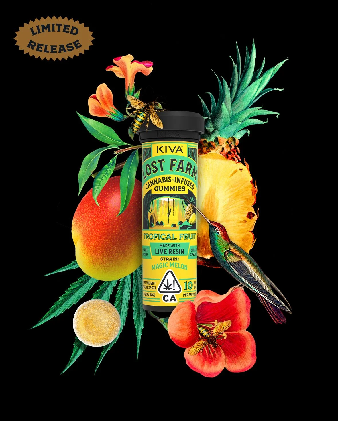 lost farm tropical fruit x magic melon gummies lost farm tropical fruit x magic melon gummies